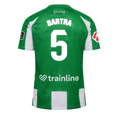 Real Betis Marc Bartra #5 Hjemmebanetrøje 2025-26 Kortærmet Real Betis Marc Bartra #5 Hjemmebanetrøje 2025-26 Kortærmet